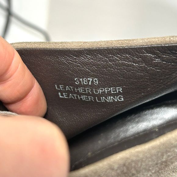 J Crew Archer Italy Suede Peep Toe Ankle Bootie Heels Womens 10 - Picture 11 of 11